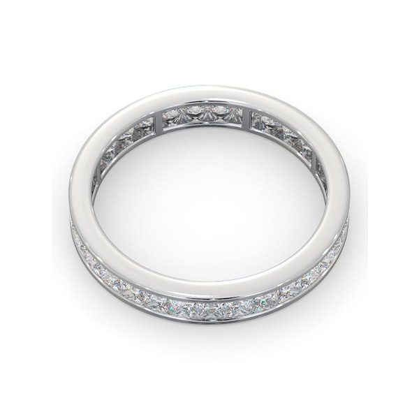 Eternity Ring Lauren Platinum Diamond 1.50ct H/Si - Image 4
