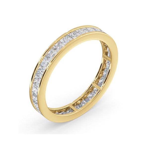 Eternity Ring Lauren 18K Gold Diamond 1.50ct H/Si - Image 2