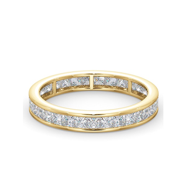 Eternity Ring Lauren 18K Gold Diamond 1.50ct H/Si - Image 3