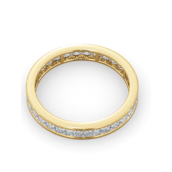 Eternity Ring Lauren 18K Gold Diamond 1.50ct H/Si - Image 4
