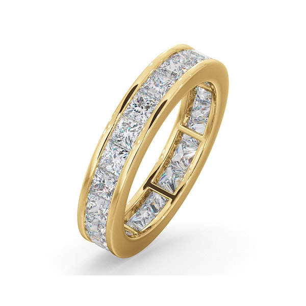Eternity Ring Lauren 18K Gold Diamond 3.00ct H/Si - Image 1