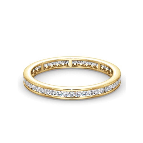Diamond Eternity Ring Rae Channel Set 0.50ct H/Si in 18K Gold - Image 3