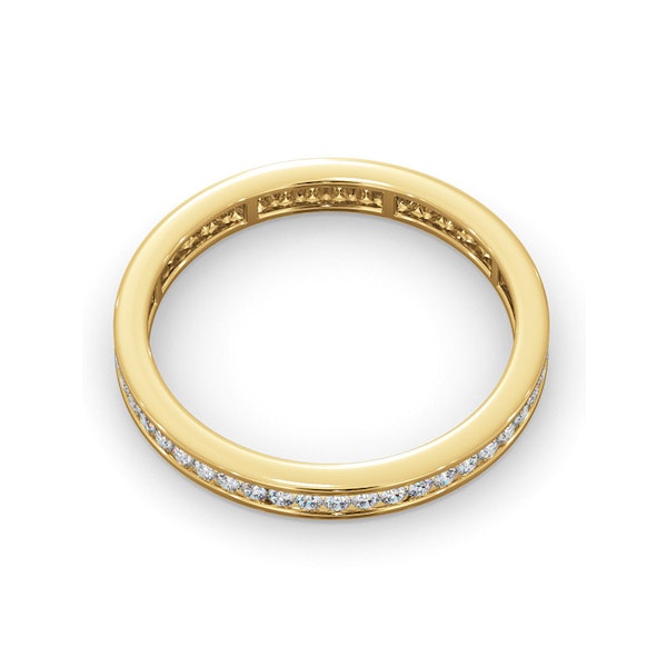 Diamond Eternity Ring Rae Channel Set 0.50ct H/Si in 18K Gold - Image 4