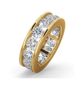 Diamond Eternity Ring Rae Channel Set 5.00ct H/Si in 18K Gold