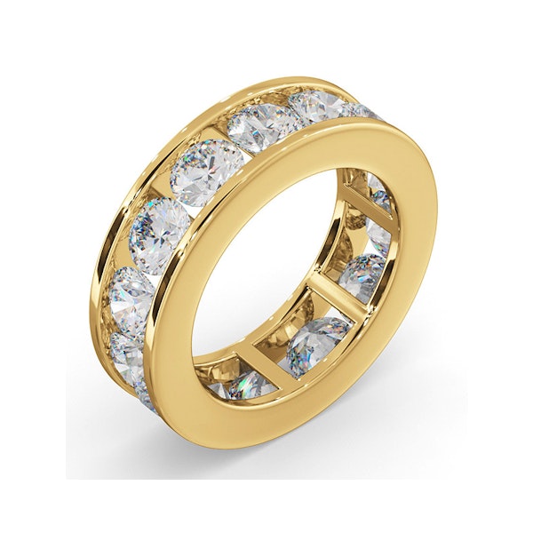 Diamond Eternity Ring Rae Channel Set 5.00ct H/Si in 18K Gold - Image 2