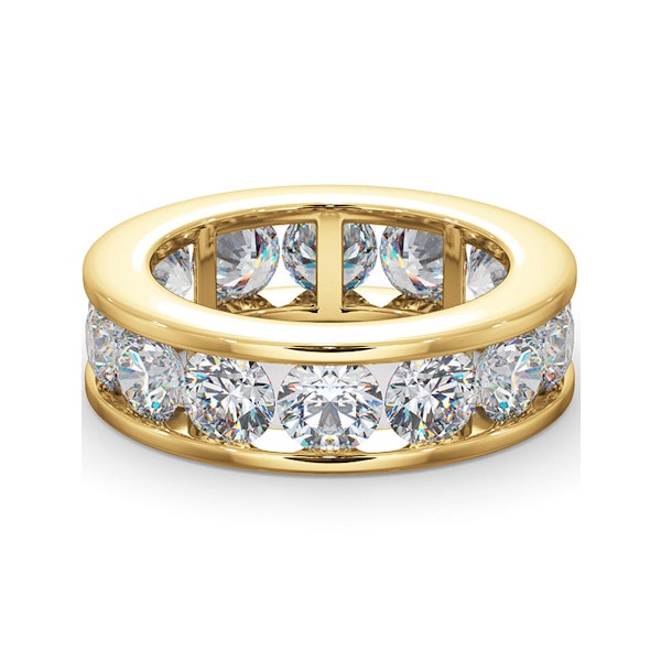 Diamond Eternity Ring Rae Channel Set 5.00ct H/Si in 18K Gold - Image 3