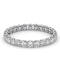 Chloe Lab Diamond Eternity Ring Platinum Claw Set 1.00ct H/Si - image 3