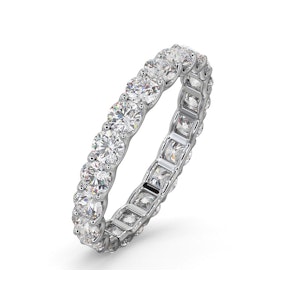 Eternity Ring Chloe 18K White Gold Diamond 2.00ct G/Vs
