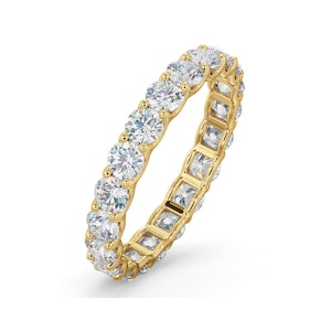 Eternity Ring Chloe 18K Gold Diamond 2.00ct H/Si