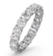 Eternity Ring Chloe Platinum Diamond 3.00ct H/Si - image 1