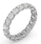 Eternity Ring Chloe 18K White Gold Diamond 3.00ct G/Vs - image 2