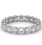 Eternity Ring Chloe Platinum Diamond 3.00ct H/Si - image 3