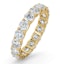 Eternity Ring Chloe 18K Gold Diamond 3.00ct H/Si - image 1