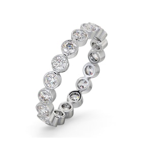 Eternity Ring Emily 18K White Gold Diamond 1.00ct G/Vs