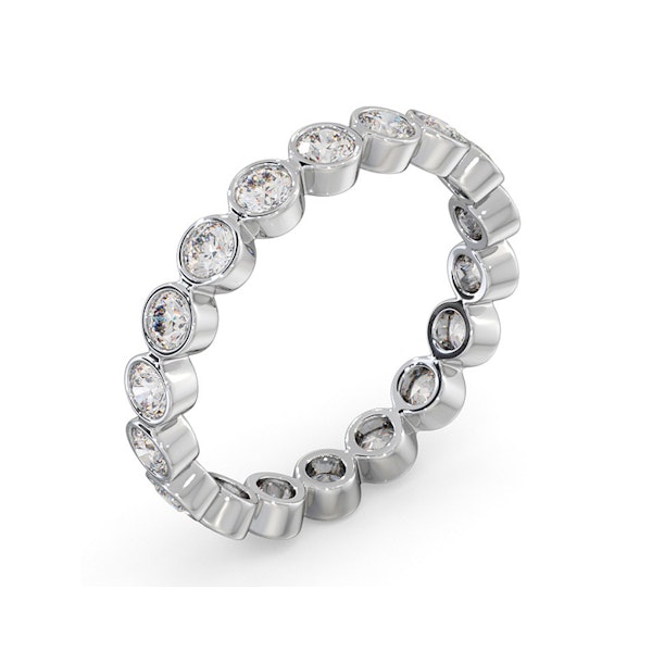Eternity Ring Emily Platinum Diamond 1.00ct H/Si - Image 2