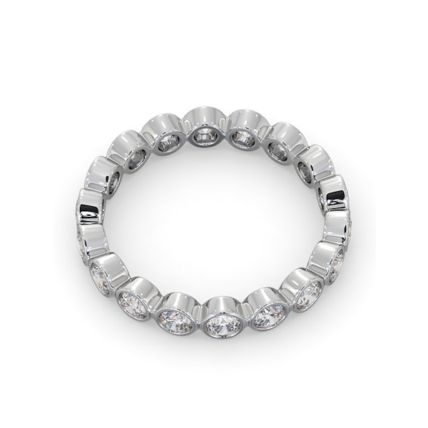 Eternity Ring Emily Platinum Diamond 1.00ct H/Si - Image 4