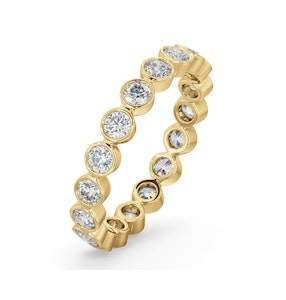 Eternity Ring Emily 18K Gold Diamond 1.00ct H/Si