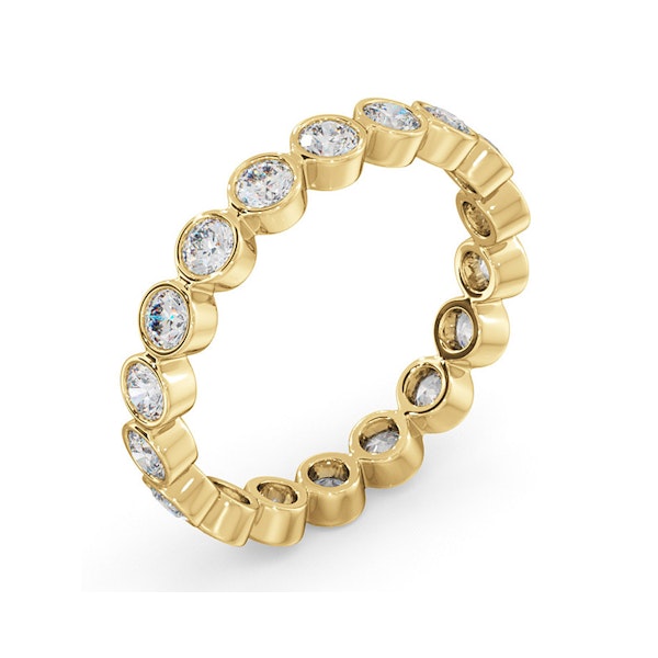 Eternity Ring Emily 18K Gold Diamond 1.00ct H/Si - Image 2