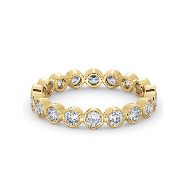 Eternity Ring Emily 18K Gold Diamond 1.00ct H/Si - Image 3