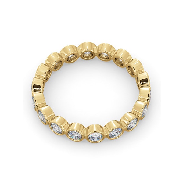 Eternity Ring Emily 18K Gold Diamond 1.00ct H/Si - Image 4