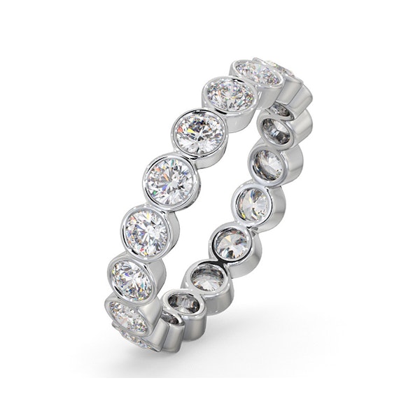 Eternity Ring Emily 18K White Gold Diamond 2.00ct G/Vs - Image 1