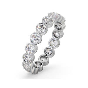 Eternity Ring Emily 18K White Gold Diamond 2.00ct G/Vs