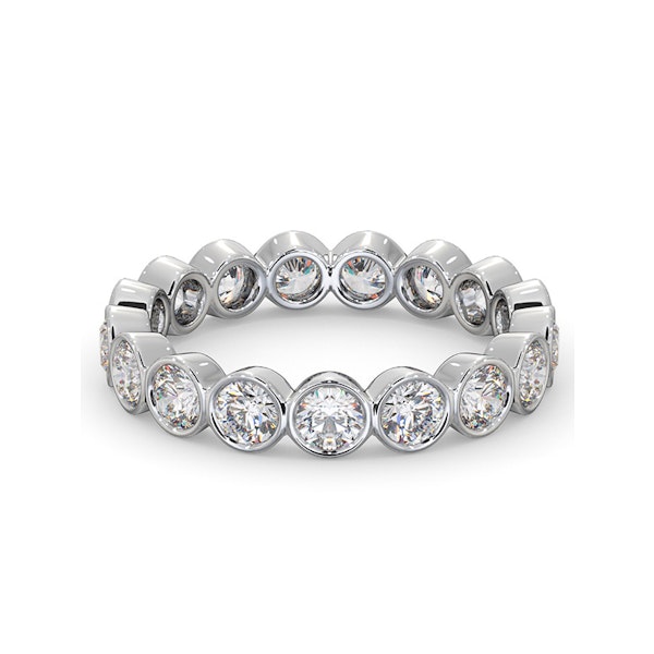 Eternity Ring Emily Platinum Diamond 2.00ct H/Si - Image 3