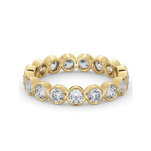 Eternity Ring Emily 18K Gold Diamond 2.00ct H/Si - Image 3