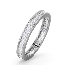 Eternity Ring Grace 18K White Gold Diamond 1.00ct G/Vs