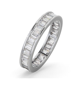 Eternity Ring Grace Platinum Diamond 1.50ct H/Si