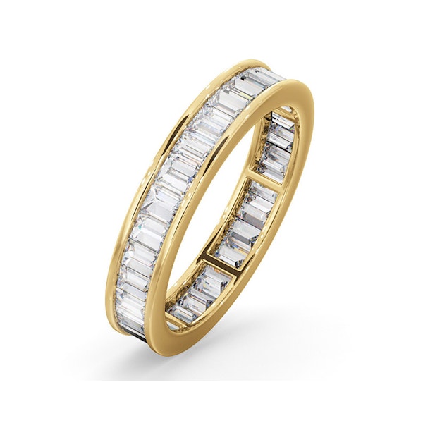 Eternity Ring Grace 18K Gold Diamond 1.50ct H/Si - Image 1