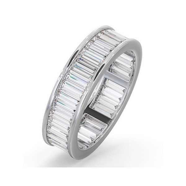 Eternity Ring Grace Platinum Diamond 3.00ct G/Vs - Size N only - Image 1