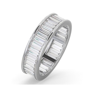 Eternity Ring Grace 18K White Gold Diamond 3.00ct G/Vs