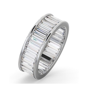 Eternity Ring Grace Platinum Diamond 5.00ct G/Vs