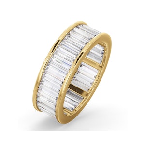 Eternity Ring Grace 18K Gold Diamond 5.00ct H/Si