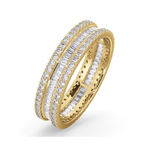 Eternity Ring Katie 18K Gold Diamond 1.00ct H/Si