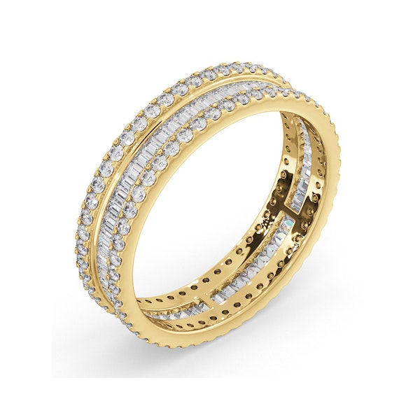 Eternity Ring Katie 18K Gold Diamond 1.00ct H/Si - Image 2
