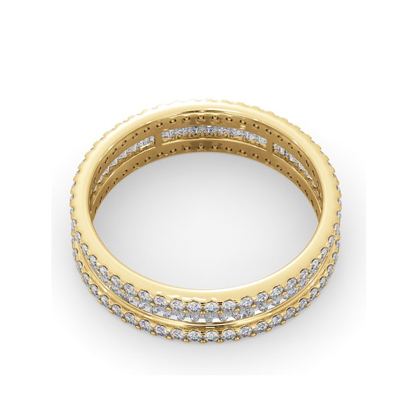 Eternity Ring Katie 18K Gold Diamond 1.00ct H/Si - Image 4