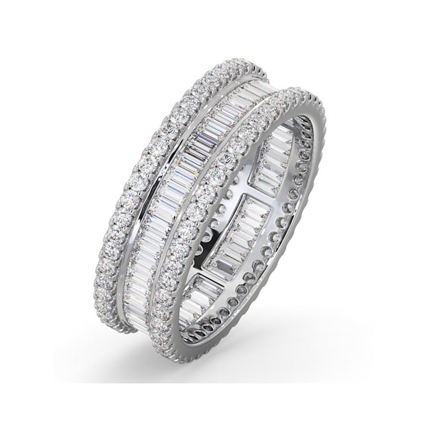 Eternity Ring Katie 18K White Gold Diamond 2.00ct G/Vs - Image 1