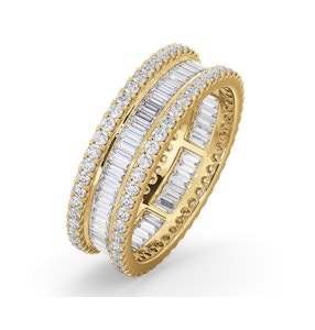 Eternity Ring Katie 18K Gold Diamond 2.00ct H/Si