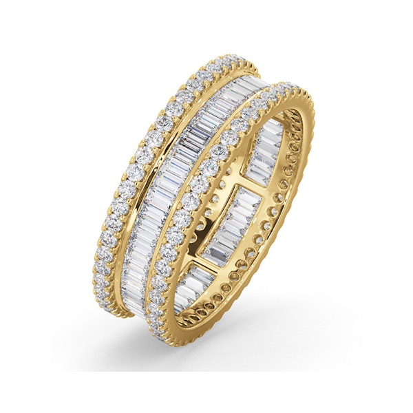 Eternity Ring Katie 18K Gold Diamond 2.00ct H/Si - Image 1
