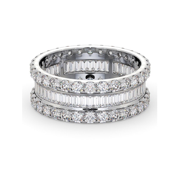 Eternity Ring Katie 18K White Gold Diamond 3.00ct G/Vs - Image 3