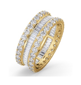 Eternity Ring Katie 18K Gold Diamond 3.00ct G/Vs