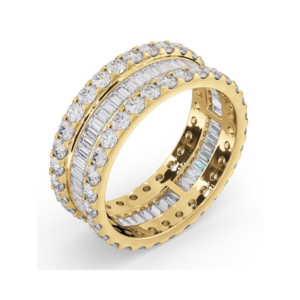 Eternity Ring Katie 18K Gold Diamond 3.00ct H/Si - Image 2