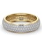 Eternity Ring Sara 18K Gold Diamond 1.00ct H/Si - image 3