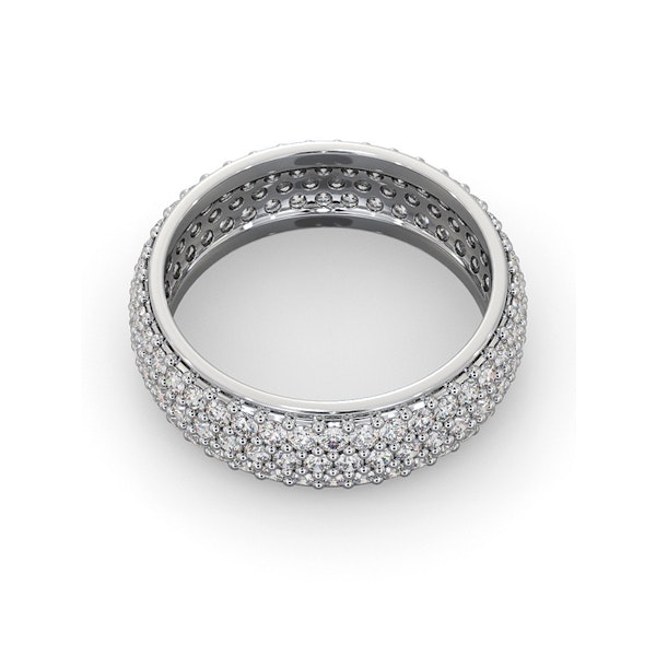 Eternity Ring Sara Platinum Diamond 2.00ct H/Si - Image 4