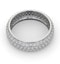 Eternity Ring Sara Platinum Diamond 2.00ct H/Si - image 4