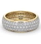 Eternity Ring Sara 18K Gold Diamond 2.00ct H/Si - image 3