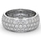 Eternity Ring Sara Platinum Diamond 3.00ct H/Si - image 3