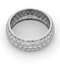Eternity Ring Sara Platinum Diamond 3.00ct H/Si - image 4